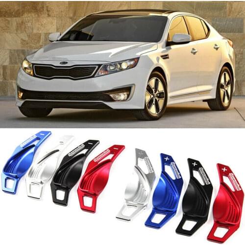 Savanini Alloy Add-On Steering Wheel DSG Paddle Shifters Extension For Kia K5 Optima 2014-2015
