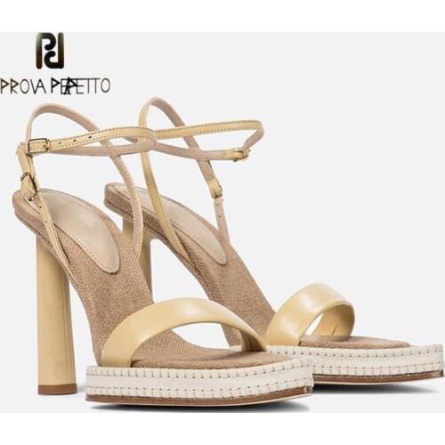 Design Sense New French Retro Buckle Hollow Stiletto Sandals Summer Genuine Leather Temperament High-heeled Sandals