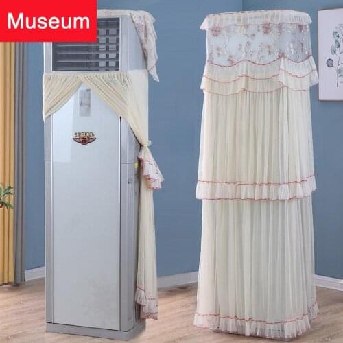 Warm Love 2020 Embroidered Vertical Cabinet Air Conditioner Cover Boot No Take Concise Refreshing Dustproof Square Cabinet Cover