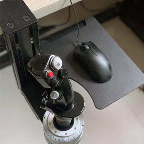 Thickened Metal Mouse Keyboard Tray Mount For THRUSTMASTER Hotas X56 VKB Flight Simulator Joystick Accessories