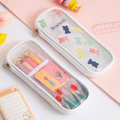 1Pcs Kawaii Pencil Case Small Fresh Fruit Gift Estuches School Pencil Box Pencil Case Pencil Bag School Supplies Stationery