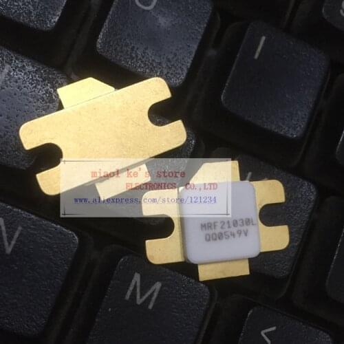 100%Original: MRF21030L MRF21030LR3 MRF21030LR5 [ FET RF 65V 250mA 30W 13dB 2.14GHZ CASE 465E-04/NI-400 ] - original transistor