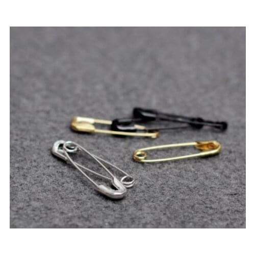 3400pcs High quality bronze-coloured brass Safety Pins 'length (18mm)