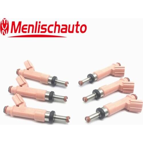 6PCS Original New Auto Nozzle Fuel Injection Starter Auto Accessory Car Accessories Car Parts 23250-0T090 23209-0T090 232500T090