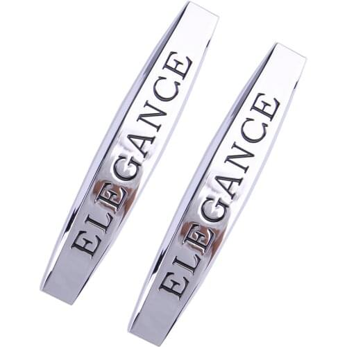 Car Exterior Accessories Mercedes Decal Emblem Badge For Mercedes Benz Elegance E Class ML400 W204 W124 W168 GLE320 SLK GLK B180