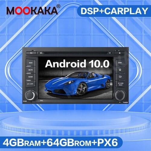 Android 10.0 4GB+64GB PX6 Car GPS Navigation Auto Radio Stereo For Seat Leon 2012-2017 HD Multimedia Player Head Unit 4G SIM LTE