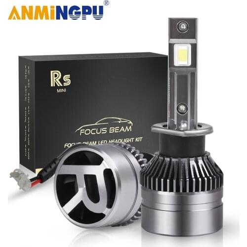 ANMINGPU 16000LM/pair 72W H1 Led 6000K H7 H11 H8 Led Canbus Bulb High Power H4 H3 HB3 9005 HB4 9006 Led Headlight Hir2 9012 H27