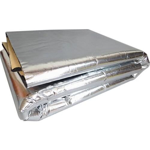 Car Vehicle Hood Engine Thicken Aluminum Foil Sound Heat Insulation Mat Pad шумоизоляция авто car accessories