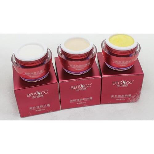 Free Shipping Smoothing Whitening Acne Scar Black Spot Removing Freckle Free ABC Cream Anti Aging Wrinkle Free Set