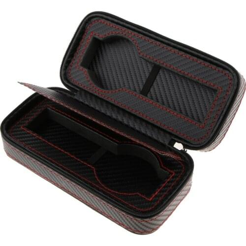 Watch Storage Case Zipper Wristwatch Box Organizer for Travel