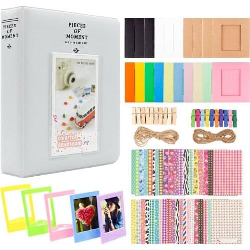 HFES for Fujifilm Instax Mini Camera, for Polaroid 3 Inch Photo Album Sticker Color Photo FrameSnap, Z2300, SocialMatic Instant