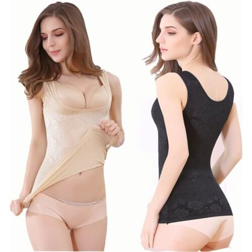 Richkeda Store New 2021 Women Body Shaper Waist Trainer Slimming Underwear Waist Slimming Corset Slimming Pants Shapewear