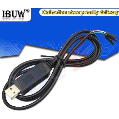 PL2303 PL2303HX USB to UART TTL Cable Module 4P 4PIN RS232 Converter Serial Line Support Linux Mac Win7