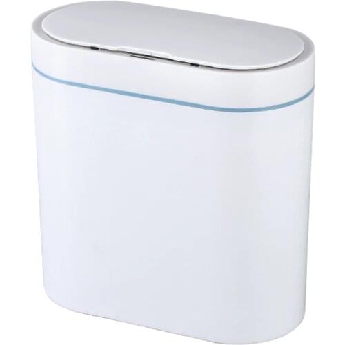 XiaoGui Smart Sensor Trash Can Electronic Automatic Household Bathroom Toilet Waterproof Narrow Seam Rechargeable