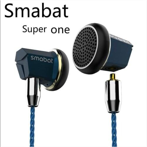 Smabat Super ONE Earphone Biocomposite Diaphragm 15.4mm Earbuds The Second Generation Labyrinth Space Acoustics Headphones