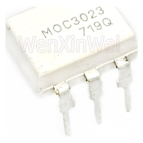 10PCS/LOT MOC3023 DIP6 3023 DIP Optocoupler Lsolator New SIP-6