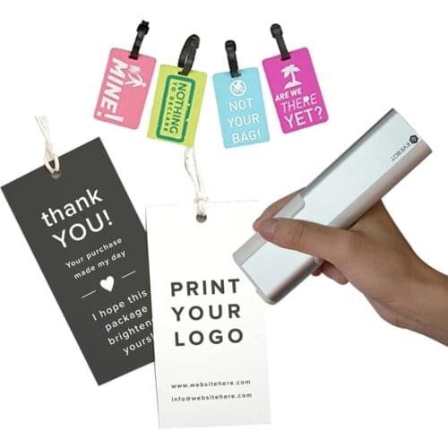 Portable PrintPen Handheld Printer Inkjet Pen Tattoo Printing Machine for All Surfaces DIY Pattern Tattoo Code Printing #R30