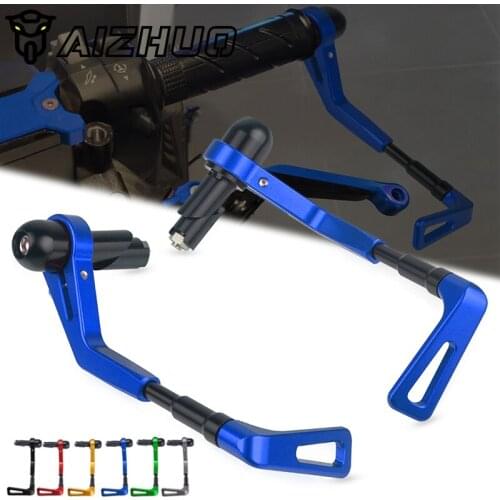 7/8" 22mm Motorcycle FOR YAMAHA YZFR1 R1 R3 R6 R25 YZFR125 Handlebar Grips Guard Universal Brake Clutch Levers Guard Protector