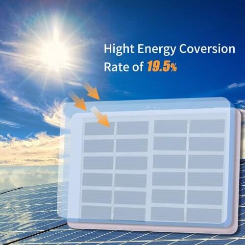 Solar Charger 1.2W/6V With Cable Battery Charger Polycrystalline Solar Panel 84*130mm For Garden/Emergency Light Solar Pump