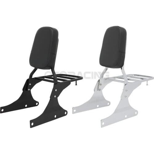 Motorcycle Backrest Sissy Bar Luggage Rack For Harley Heritage Softail Classic FLSTC EFI FLSTCI FLST FLSTSC Fat Boy FLSTF