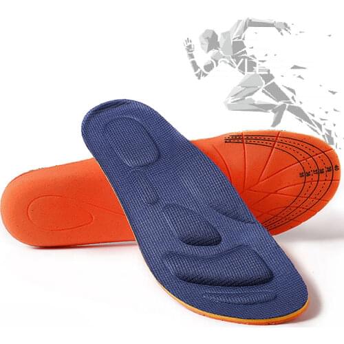 Memory Foam insoles For Feet Sports Running Breathable Orthotic Arch Support Shoes Insole Man Women Flat Feet Orthopedic Insoles