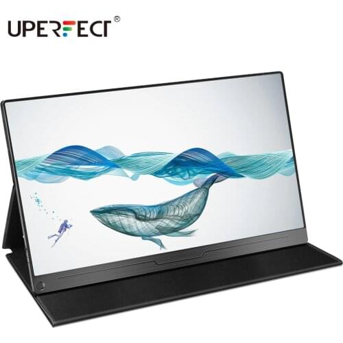 UPERFECT FHD Thin Portable Lcd HD Monitor 17.3 Inch USB Type c Hdmi For Laptop,Phone,Xbox,Switch And PS4 Portable Lcd Gaming