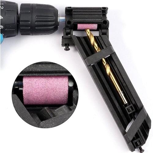 1 Set 2.0-12.5mm Portable Drill Bit Sharpener Corundum Grinding Wheel Bit Tool Twist Drill Bit Sharpening Machine Dropshipping