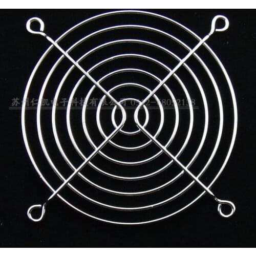 100pc per lot 11cmx11cm nickel coated fan protection cover/ ventilation fan grille/ fan guard grilles/ fan guard grids