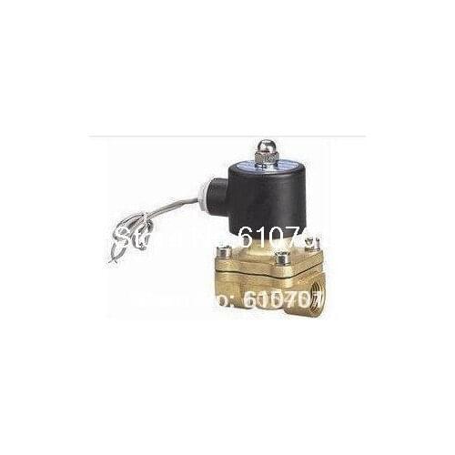 2W250-25 Water Air Oil Solenoid Valve 1" BSPP Threaded Normal Closed NC 380VAC 220VAC 110VAC 24VDC/24VAC/12VDC