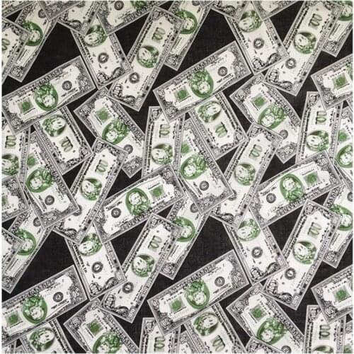 55x55cm Unisex Cotton Square Bandana 3D Dollar Bills Money Digital Print Multipurpose Handkerchief Headband Motorcycle Wristband