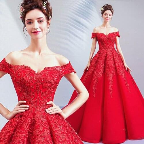 AIJINGYU Plus Size Lace Dress Gowns New White Vintage Elegant Queen Couture Gown Beautiful Wedding Dresses