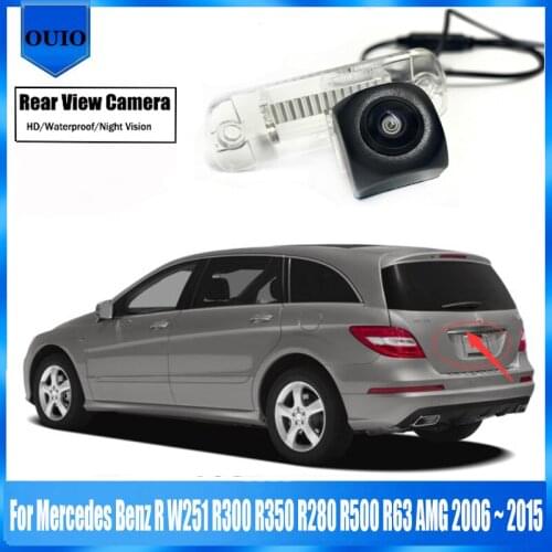 HD Rear View Camera For Mercedes Benz R W251 R300 R350 R280 R500 R63 AMG 2006 ~ 2013 2014 2015 Reverse BackUp Parking Camera