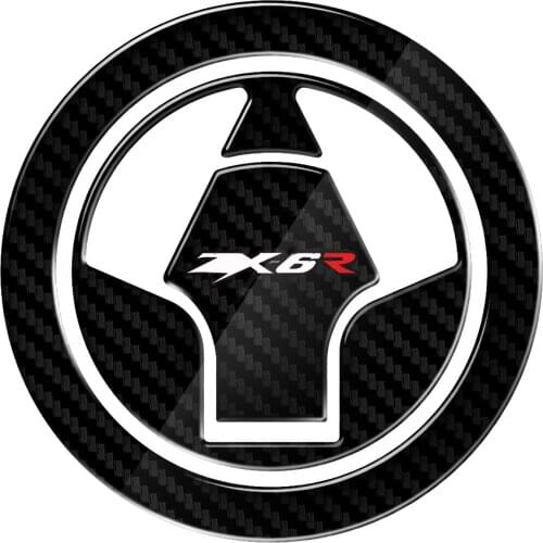 Carbon look Fiber Tank Pad Filter Cover Decal For Kawasaki Ninja ZX-6R ZX600 ZX636 Versys 650 1000 Z800 Z1000 Gas Cap Sticker