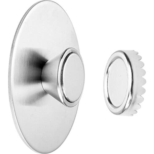 Stainless Steel Magnetic Soap Holders Wall Mounted Hanging Bar Soap Saver Dish