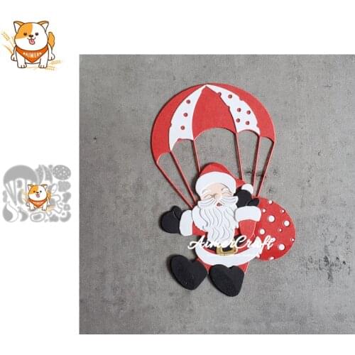 Christmas Santa Claus Metal Cutting Dies Mold Scrapbooking Stencil DIY Embossing Craft Die Cuts Card Making New Dies For 2020