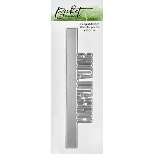 2021 AliliArts Metal Cutting Dies CONGRATULATIONGS diy Scrapbooking Photo Album Decorative Embossing PaperCard Crafts Die