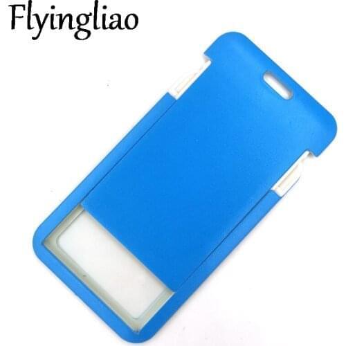 Sky Blue Color Anime Lanyard Badge Holder ID Card Lanyards Mobile Phone Rope Key Lanyard Neck Straps Keychain Key Ring