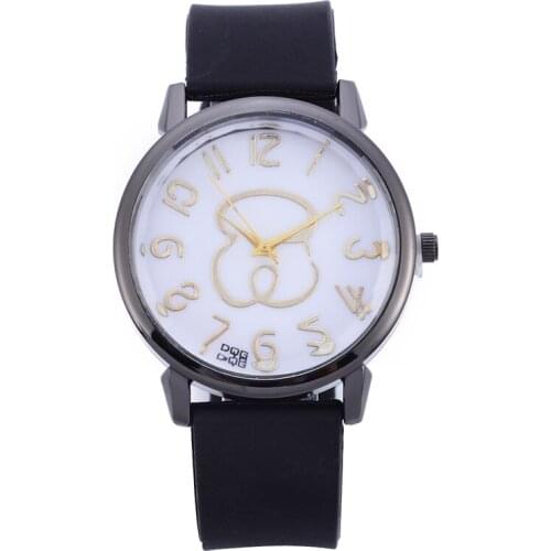 New Fashion Casual Women Quartz Watch Bear Watches Luxury Brand DQG Ladies Casual Dress Watch Clock reloj mujer kobiet zegarka