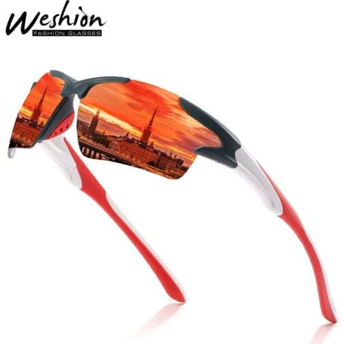 New Sport Sunglasses Men Polarized Outdoor Retro Goggles Fashion Driving Glasses For Women Travel Goggles With Accessories UV400