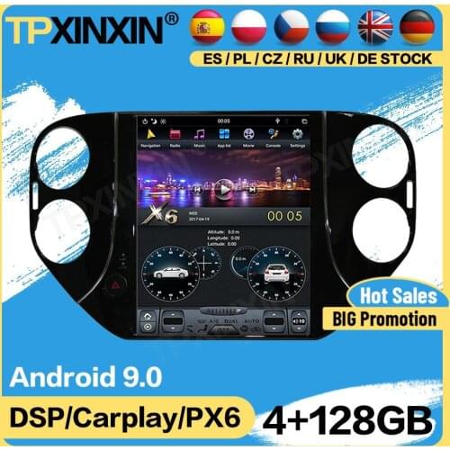 Radio 2 Din Screen Screen Control Android For VW Tiguan 2010 2011 2013 2014 2015 2016 GPS Player Navigation Auto Audio Head Unit