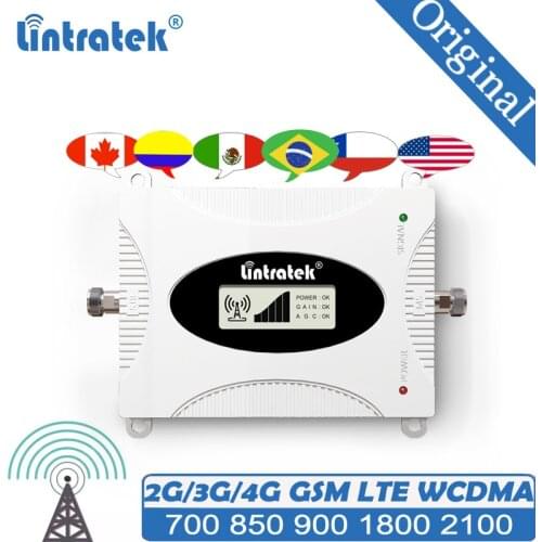 2021 Signal Repeater CDMA GSM Cellular Repeater Signal Amplificador LTE 850 900 1800 1900 AWS 1700 2100 Amplifier for home use