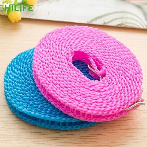 Drying Rack Laundry Organization Washing Line 3 M 5M Clothes Dryer Cloth Hanging Rope Non-slip Clothesline