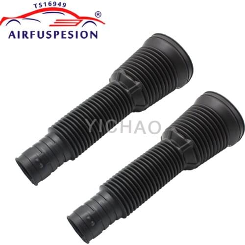 1 Pair Rear Rubber Dust Cover Boot for Mercedes W220 Air Suspension Shock Spring Repair Kits 2203205013 2203202338