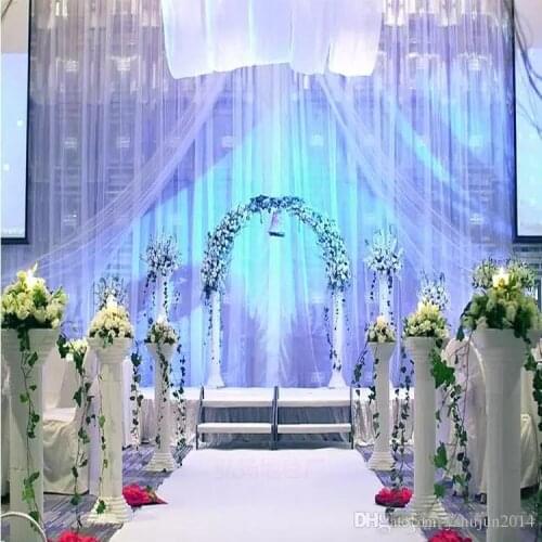 1m width X 10 m/roll White Nonwoven Carpet Aisle Runner For Wedding Party Backdrop Centerpieces Decorations Supplies