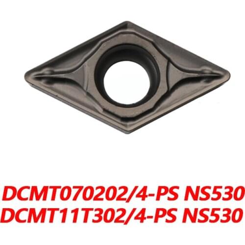 100% Original DCMT070202 PS NS530 DCMT070204 DCMT11T302 DCMT11T304 Carbide Insert Blades Quality Works Best Imported From Japan