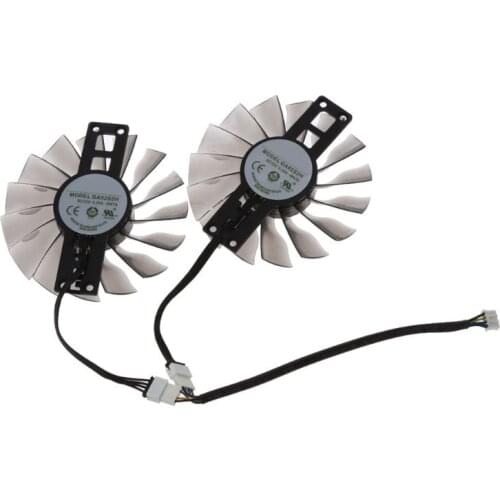 2Pc GA92S2H 90mm 4PIN VGA Fan For GTX960 GTX970 Cooler Graphics Card Cooling Fan