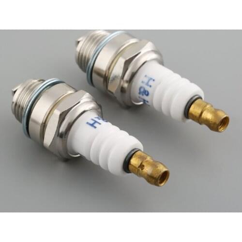2Pcs/kit L7T Chainsaw Spare Parts Brush Cutter Spark Plug For 2 Stroke Strimmer Chainsaw Lawnmower Trimmer Cutter Garden Tool