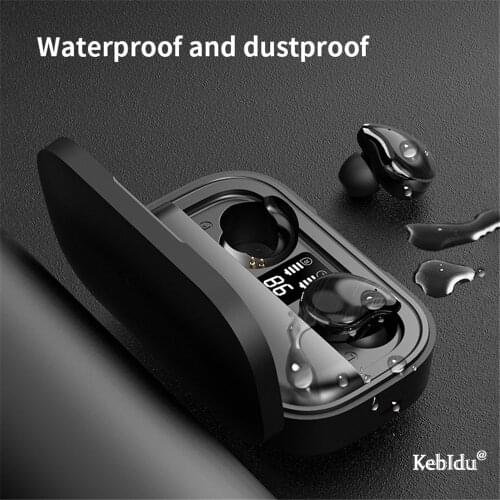 2021 Long Standby Wireless Earphones with Charging Box Bluetooth Headphones TWS Protable Headset For IOS and Android