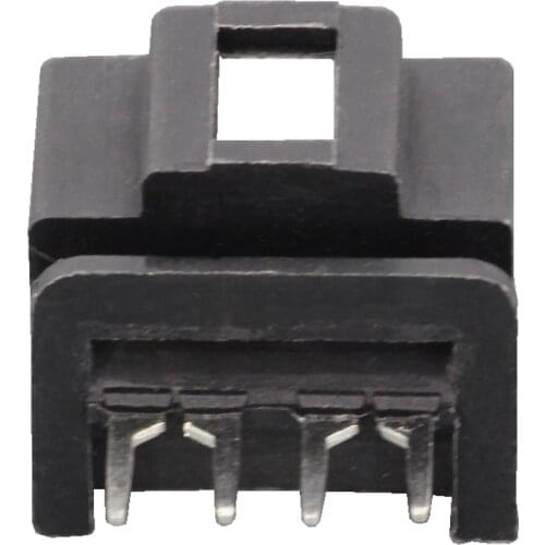 5 Sets 4 Pin Auto Socket Plug PCB Mounting Sheath Connector With Terminals DJ70420-6.3-10 4P