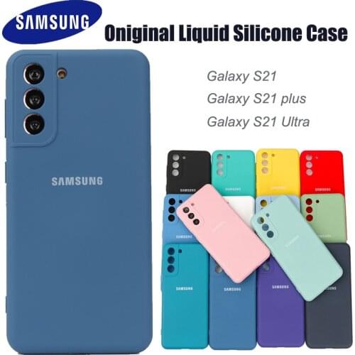 Samsung Galaxy S21 S21 Plus S21 Ultra Case Silky Silicone Cover Soft-Touch Back Protective Housing For S30 S30 + S30 Ultra